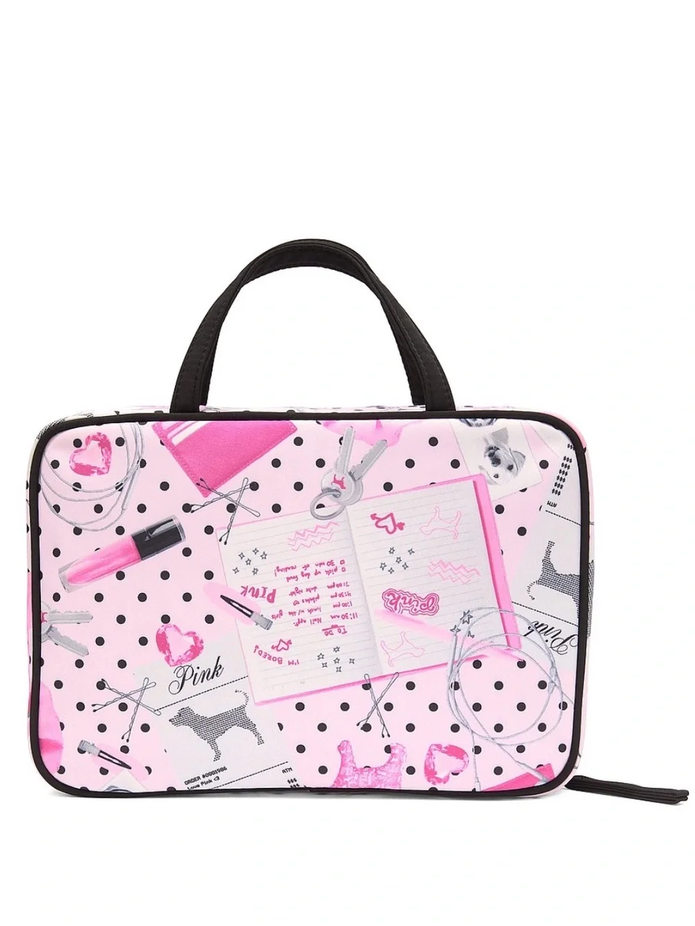 VS PINK TRAVEL TOILETRY BAG NWT